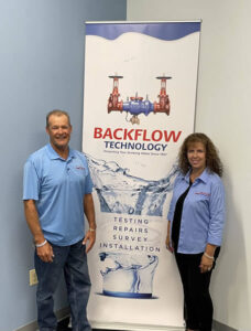 Carol and Phil at Backflow Technology